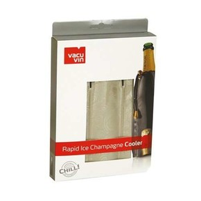 Vacu Vin Şampanya Soğutucu Platin Renkli - Thumbnail