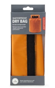 Kikkerland - Kikkerland WATERPROOF BAG Su Geçirmez Çanta Turuncu