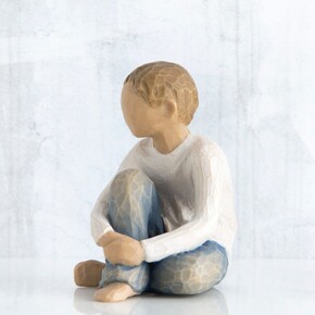 Willow Tree Caring Child - Şefkatli Çocuk Biblo - Thumbnail