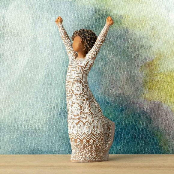 Willow Tree Courageous Joy Cesur Sevinç Biblo