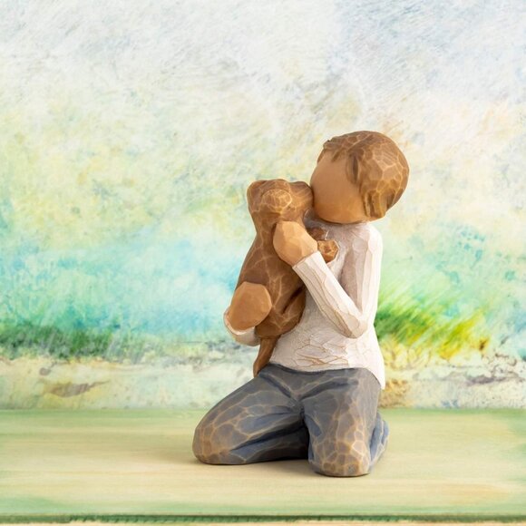 Willow Tree Kindness Boy Nezaket Biblo
