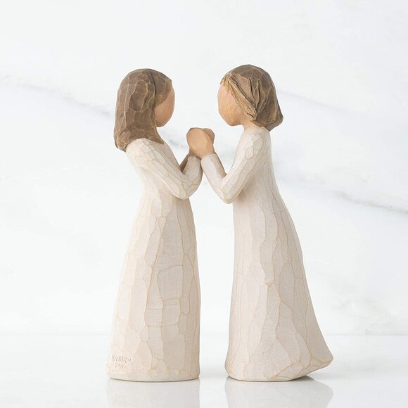 Willow Tree Sisters by Heart - Kalpten Kız Kardeşler Biblo